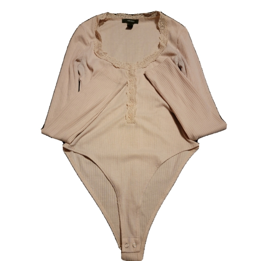 Forever 21 Light Pink Bodysuit